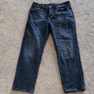 Flag & Anthem Portland Relaxed Everetts Wash Straight Leg Jeans Size 30x30